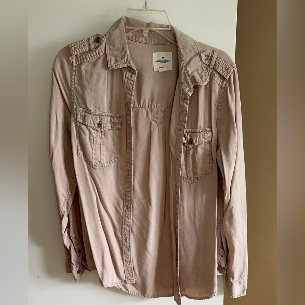 XSmall American Eagle button up.